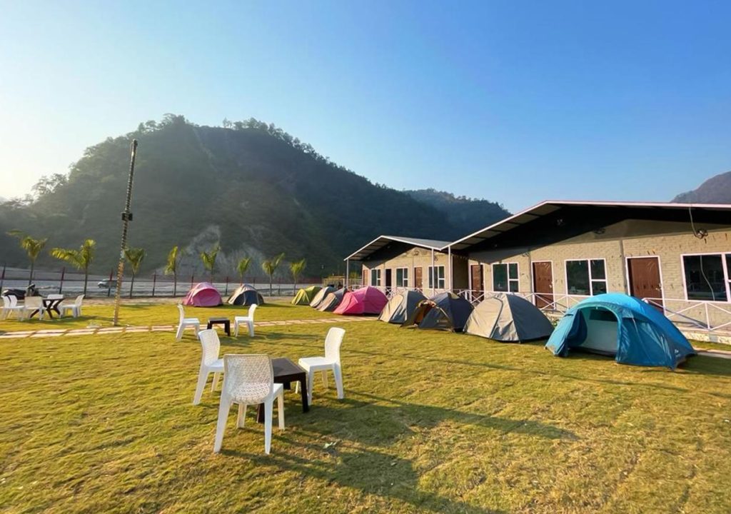 Rishikesh camping packages riverside resort